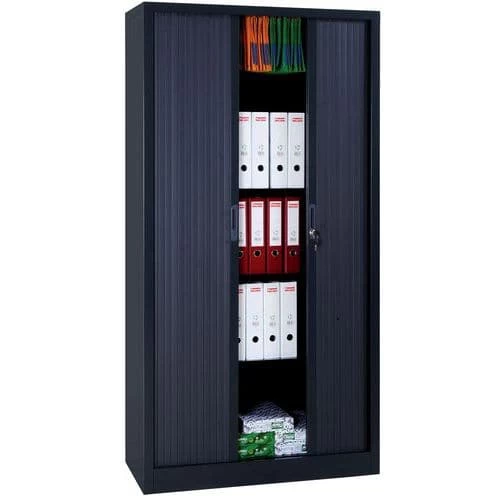 Tall Tambour Cabinet Kit - Width 100 cm - Manutan 3 Tall Tambour Cabinet Kit - Width 100 cm - Manutan - Image 3