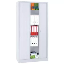 Tall Tambour Cabinet Kit - Width 100 cm - Manutan 7 Tall Tambour Cabinet Kit - Width 100 cm - Manutan -Avery Store AIG452395 1