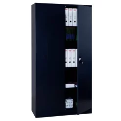Tall, Self-assembly Cabinet With Hinged Doors - Width 100 cm - Manutan 11 Tall, Self-assembly Cabinet With Hinged Doors - Width 100 cm - Manutan -Avery Store AIG452401 1