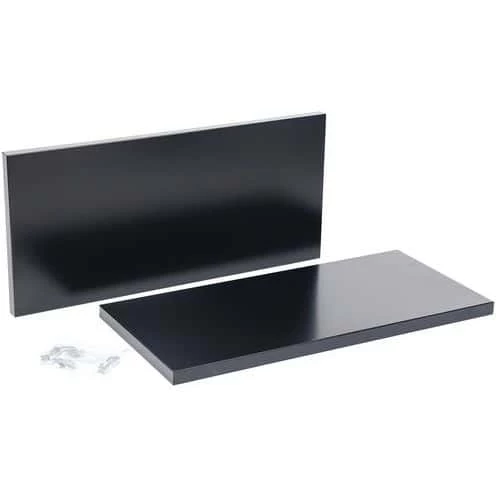 Additional Shelf - Black - 160 cm - Manutan 8 Additional Shelf - Black - 160 cm - Manutan - Image 8