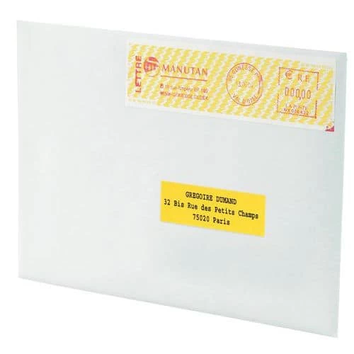 Avery Repositionable Colour Label - Laser / Inkjet, Copier 2 Avery Repositionable Colour Label - Laser / Inkjet, Copier - Image 2