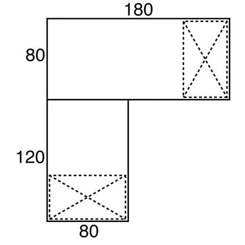 Combi-Classic L-5 L-shaped Combination 1 Combi-Classic L-5 L-shaped Combination