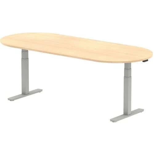 Height Adjustable Office Table/Meeting Desk - 180-240cm High - Impulse 1 Height Adjustable Office Table/Meeting Desk - 180-240cm High - Impulse