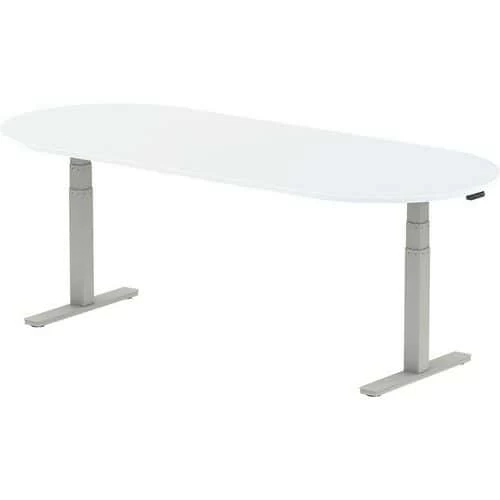 Height Adjustable Office Table/Meeting Desk - 180-240cm High - Impulse 2 Height Adjustable Office Table/Meeting Desk - 180-240cm High - Impulse - Image 2