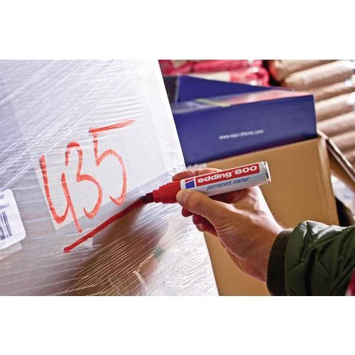 Edding 800 Permanent Marker - Bevelled Tip 5 Edding 800 Permanent Marker - Bevelled Tip - Image 5