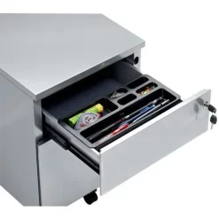 Bisley Mobile Metal Filing Cabinet - Low 17 Bisley Mobile Metal Filing Cabinet - Low -Avery Store AIG461989