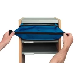 Courier Bag With Front Pocket