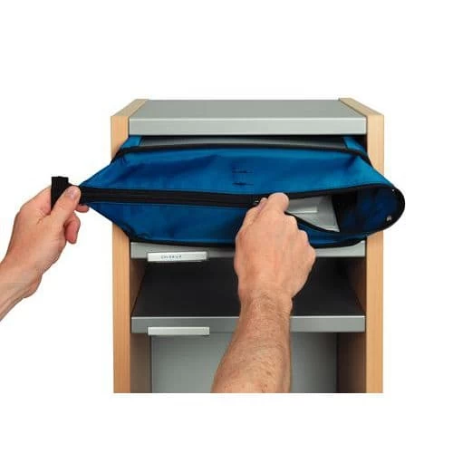 Courier Bag With Front Pocket 4 Courier Bag With Front Pocket - Image 4