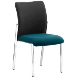 Reception/Visitor Chair - Stackable - Fabric & Chrome - Dynamic 7 Reception/Visitor Chair - Stackable - Fabric & Chrome - Dynamic -Avery Store AIG46720573
