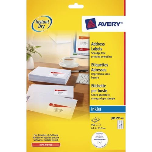 Avery Standard Label - Inkjet Printing 9 Avery Standard Label - Inkjet Printing - Image 9