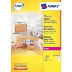 Avery Ultragrip Shipping Label - Laser Printing