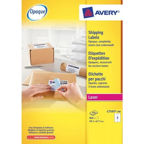Avery Ultragrip Shipping Label - Laser Printing 1 Avery Ultragrip Shipping Label - Laser Printing