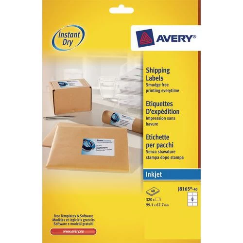Avery Standard Label - Inkjet Printing 1 Avery Standard Label - Inkjet Printing