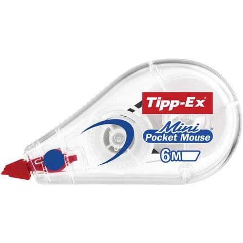 Tipp-Ex Mini Pocket Mouse Disposable Correction Roller 1 Tipp-Ex Mini Pocket Mouse Disposable Correction Roller