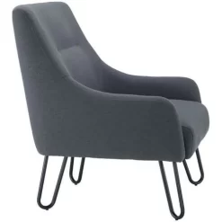 Reception Armchairs - Fabric With Steel Frame - Pearl 9 Reception Armchairs - Fabric With Steel Frame - Pearl -Avery Store AIG5210030