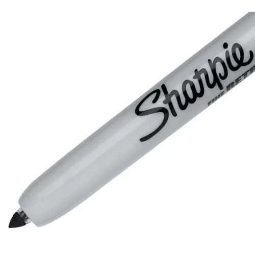 Sharpie Retractable Permanent Marker - Fine Tip 2 Sharpie Retractable Permanent Marker - Fine Tip - Image 2