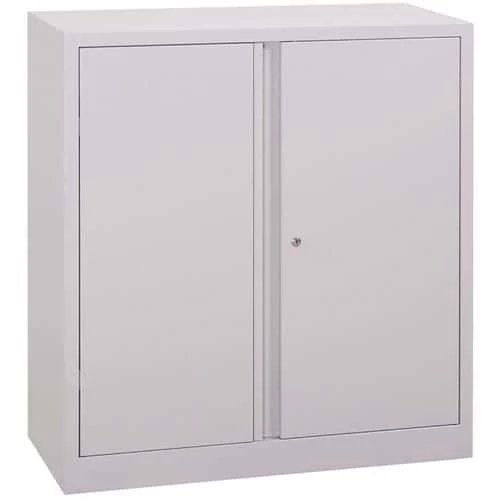 Compact, Single-unit Cabinet With Hinged Doors - Height 100 cm - Manutan 1 Compact, Single-unit Cabinet With Hinged Doors - Height 100 cm - Manutan