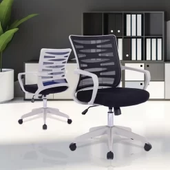 Mesh Office Chair - Integrated Armrests - Eliza Tinsley Spyro