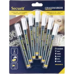 Securit® White Felt-tip Board Marker