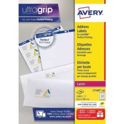 Avery Ultragrip Address Label - Laser Printing -Avery Store AIG6683011