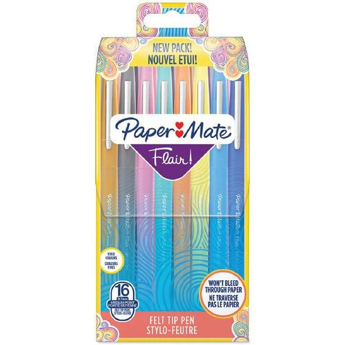 Flair Original Felt-tip Pen - Pack Of 16 - Papermate 2 Flair Original Felt-tip Pen - Pack Of 16 - Papermate - Image 2