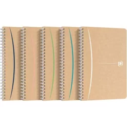 Touareg Notebook 148x210 100 Pages 90 g Recycled 5x5 Sq. Assorted - Oxford