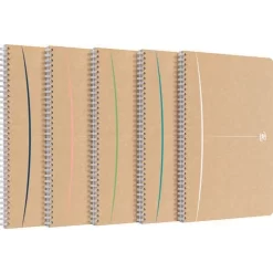 Touareg Notebook 210x297 100 Pages 90 g Recycled 5x5 Sq. Assorted - Oxford