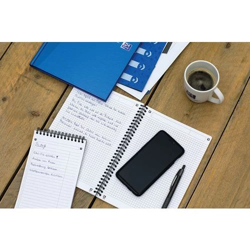 Office Classic Notebook 210x297 192 Pages 90 g 5x5 Sq. Assorted - Oxford 5 Office Classic Notebook 210x297 192 Pages 90 g 5x5 Sq. Assorted - Oxford - Image 5
