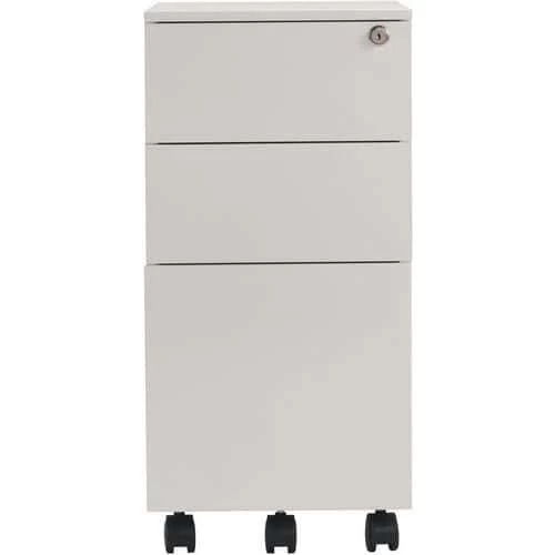 Home Office Mobile Filing Cabinet - Steel With 3 Drawers 1 Home Office Mobile Filing Cabinet - Steel With 3 Drawers