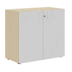 Misao Cabinet With Hinged Doors H.75 cm - Manutan