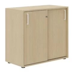 Misao Cabinet With Sliding Doors, Height 75 cm - Manutan 21 Misao Cabinet With Sliding Doors, Height 75 cm - Manutan -Avery Store AIG7228147