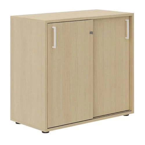 Misao Cabinet With Sliding Doors, Height 75 cm - Manutan 10 Misao Cabinet With Sliding Doors, Height 75 cm - Manutan - Image 10