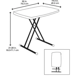 Lifetime Folding Table -Avery Store AIG7288643