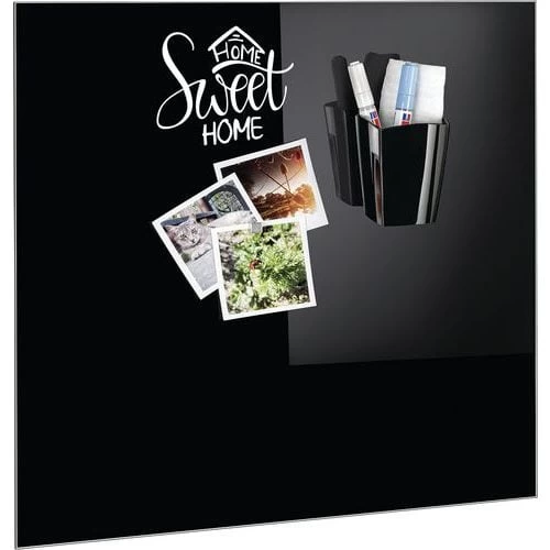 530M Glassboard Magnetic Pencil Pot, Black - CEP 2 530M Glassboard Magnetic Pencil Pot, Black - CEP - Image 2