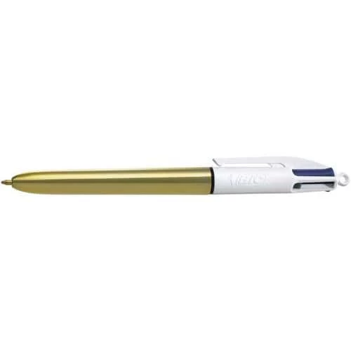 4 Colours Shine Gold Ballpoint Pen - Refillable - BIC 4 4 Colours Shine Gold Ballpoint Pen - Refillable - BIC - Image 4