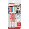 Securit 4085 Liquid Chalk Marker With Fine Tip - Pack Of 4 Assorted Classic Colours - EDDING
