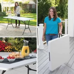 Lifetime Rectangular Table With Case