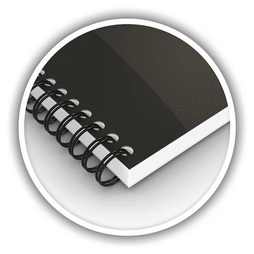 Smart Black Lined Black Ntbk., 148x210, 180 p, 90 g - Oxford 3 Smart Black Lined Black Ntbk., 148x210, 180 p, 90 g - Oxford - Image 3