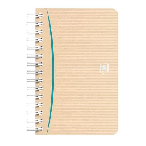 Touareg Wire-bound Notebook, 90x140 mm - 180 P - Recycled 5x5 Sq. - Oxford 2 Touareg Wire-bound Notebook, 90x140 mm - 180 P - Recycled 5x5 Sq. - Oxford - Image 2