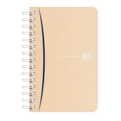 Touareg Wire-bound Notebook, 90x140 mm - 180 P - Recycled 5x5 Sq. - Oxford 4 Touareg Wire-bound Notebook, 90x140 mm - 180 P - Recycled 5x5 Sq. - Oxford - Image 4