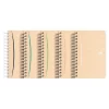 Touareg Wire-bound Notebook, 90x140 mm - 180 P - Recycled 5x5 Sq. - Oxford