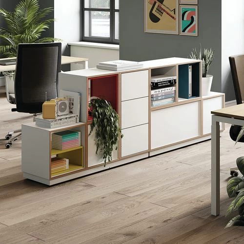 Bisley Bob Open Storage Unit Without Back Panel 3 Bisley Bob Open Storage Unit Without Back Panel - Image 3