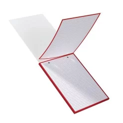 A5 Pad Of Hole-punched Flashcards, 5x5 squares, 210 g, Assorted - Oxford -Avery Store AIG8092104