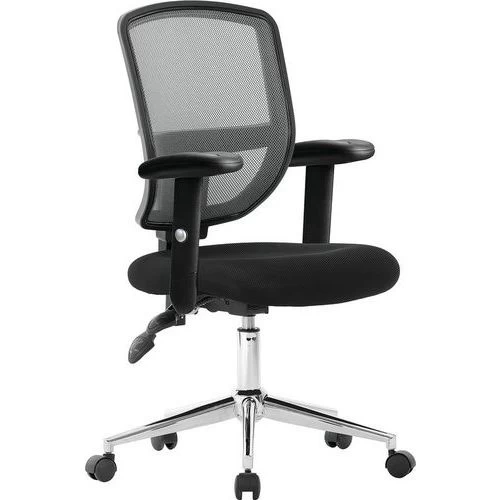 Black Office Operator Chair - Mesh Back - Nexus - Eliza Tinsley 2 Black Office Operator Chair - Mesh Back - Nexus - Eliza Tinsley - Image 2