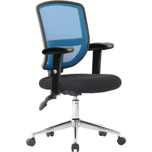 Black Office Operator Chair - Mesh Back - Nexus - Eliza Tinsley 5 Black Office Operator Chair - Mesh Back - Nexus - Eliza Tinsley - Image 5
