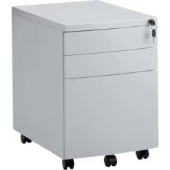 Dynamic Steel Drawer Pedestal - Mobile Desk Accessory - Filing Cabinets