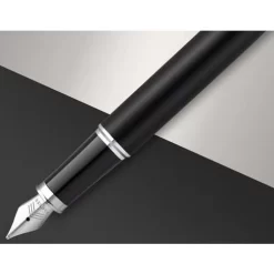 Parker® Parker IM Essential Matt Black CT Premium Fountain Pen - Parker 24 Parker® Parker IM Essential Matt Black CT Premium Fountain Pen - Parker -Avery Store AIG8964940