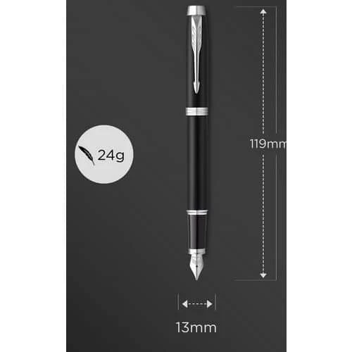 Parker® Parker IM Essential Matt Black CT Premium Fountain Pen - Parker 11 Parker® Parker IM Essential Matt Black CT Premium Fountain Pen - Parker - Image 11
