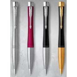 Parker® Premium Urban Twist Black Ballpoint Pen, Blue Ink - Parker 23 Parker® Premium Urban Twist Black Ballpoint Pen, Blue Ink - Parker -Avery Store AIG9235918