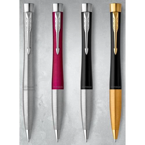 Parker® Premium Urban Twist Black Ballpoint Pen, Blue Ink - Parker 12 Parker® Premium Urban Twist Black Ballpoint Pen, Blue Ink - Parker - Image 12